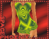 (SP)Neon green corsets