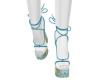 BLUE SANDALS