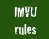 Green IMVU Rules T-Shirt