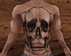 3 Skulls Front Tattoo M