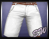 SW Pablo White Shorts
