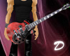 Ying Yang Red Guitar