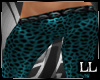 Blue Leopard pants