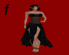 [F] sexy black dress