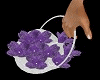 Flower GirlBasket Purple