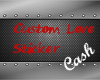 Custom Love Sticker