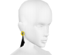 Petals Earrings Yellow