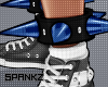 !!S Ankle Spike Blue