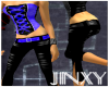 [J] JX Corset Blue