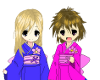 *Kit* Pair Kimono Pose