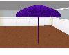 Purple Beach Umbrella