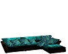 Couples Teal Couch.