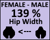 Hip Scaler 139%