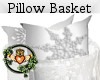 Frosted Pillow Basket