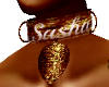 sasha gold collar
