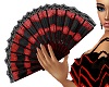 Fan with poses No6