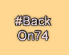 MA #BackOn74 1PoseSpot