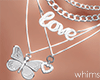 Butterfly Love Necklace