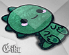 Green Dino Rugs