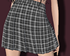 Black Plaid skirt