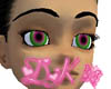 ~DK~pink and green eyes