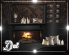 Cozy Modern Fireplace