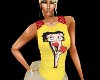 Betty Boop Red&Yellow 