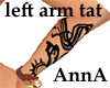 left arm tattoo anna
