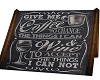 Chalk  Board Coffee Sign