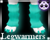 blue legwarmers (M)