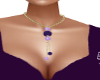 (LMG)Purple DropNecklace