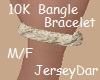 Bracelet 10k Bangle M/F