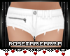 RA| Summer Shorts White