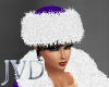 JVD Dark Purple Fur Hat