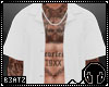 B! White Shirt+Tattoo