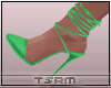 A^^Green Heels