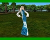 Turquoise Long Dress