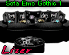 Sofa Emo Gothic 1