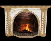White Gold FirePlace