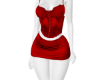 Corset Party Dress Red