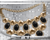 Leina Blck&Gold Necklace