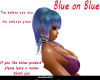 Blue on Blue hair