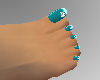 *WW* teal toes