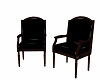 Black/brown Chairs