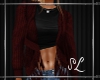 (SL)Shay Wine SweaterTop