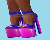 Sofia Pink n blue shoes