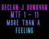 more than a feeling