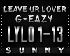 G-Eazy-LeaveYourLover