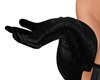 black gloves
