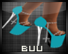[B] Blue Cross Heels